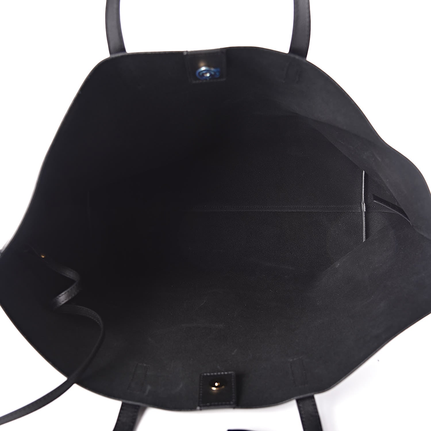 Saint Laurent Calfskin Large Shopping Tote Black 6 of 11