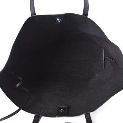 Saint Laurent Calfskin Large Shopping Tote Black 6 of 11