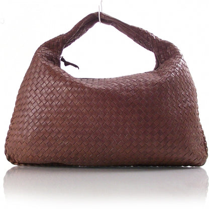 Bottega Veneta Woven Maxi Veneta Brown 1 of 12