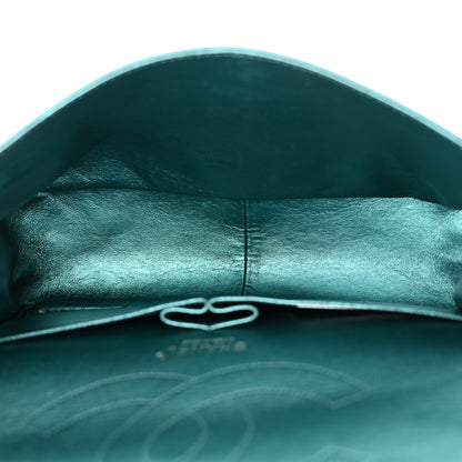 Chanel Metallic Calfskin Quilted 2.55 Reissue Flap 227 Turquoise 5 of 13