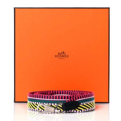 Hermes Toile Swift 25mm Sangle Cavale Shoulder Strap Multicolor Black 7 of 7
