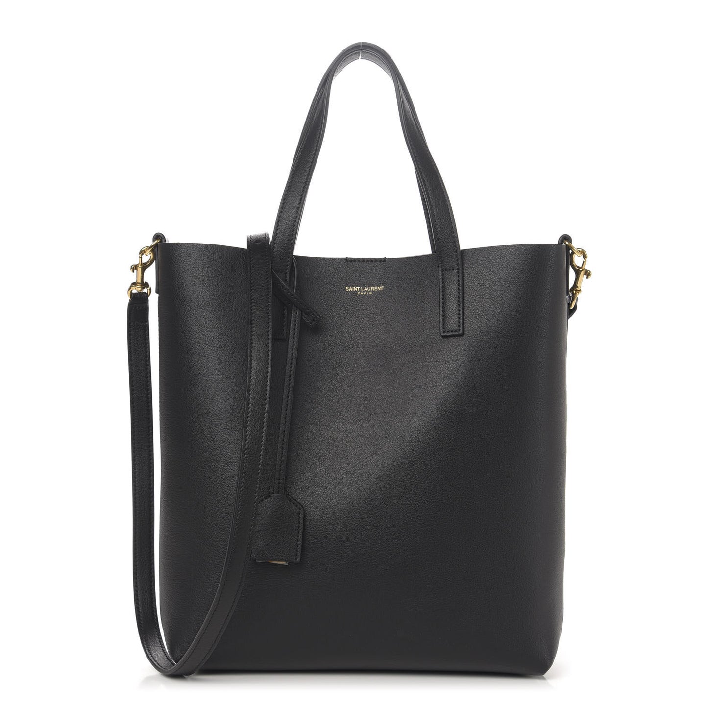 Calfskin Toy Shopping Tote Black