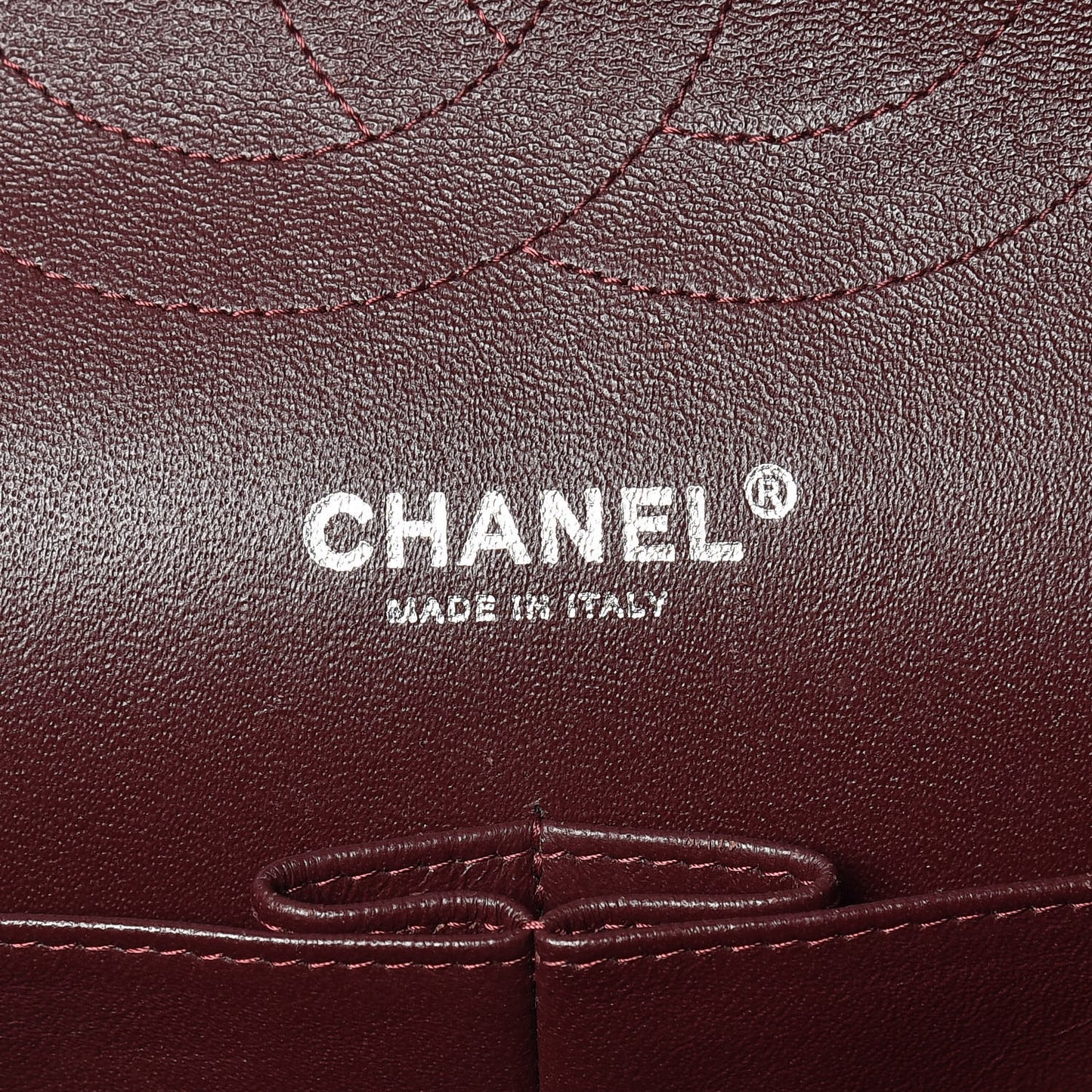 Lambskin Quilted Jumbo Double Flap Black