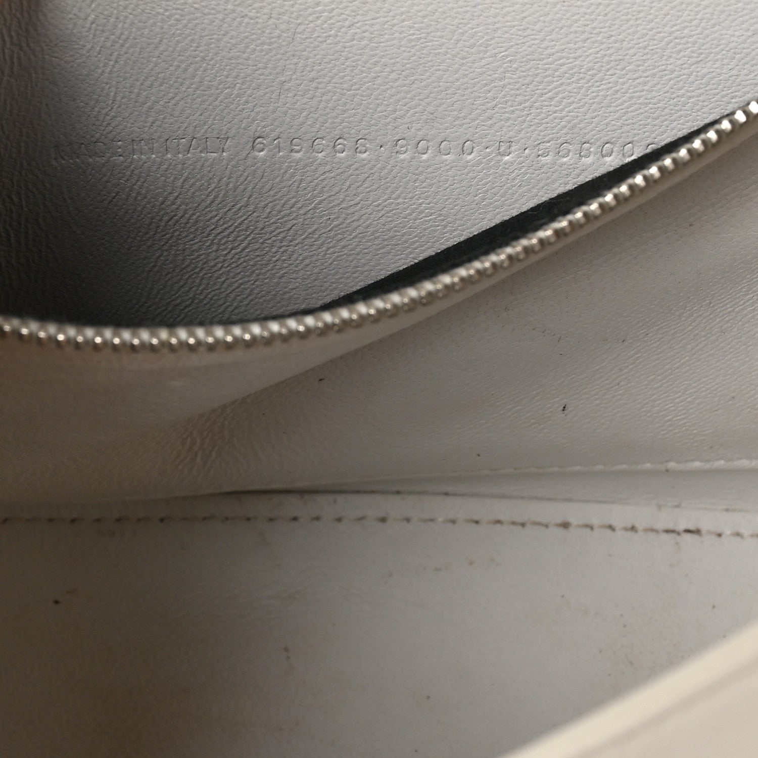 Balenciaga Grained Calfskin Medium Hourglass Top Handle Bag White 6 of 12