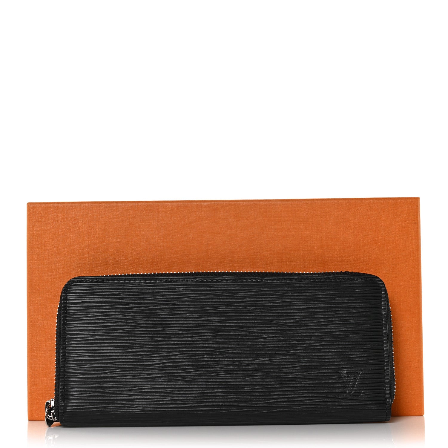 Louis Vuitton Epi Clemence Wallet Black 9 of 9