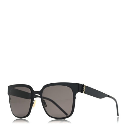 Saint Laurent Acetate Square SL M41 Sunglasses Black 1 of 7