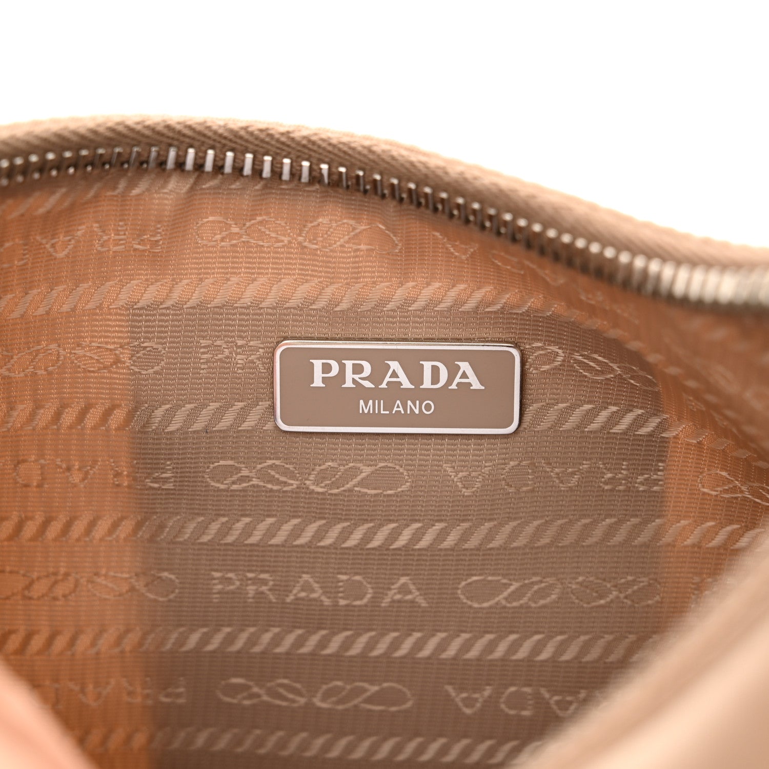 Prada Re-Nylon Saffiano Re-Edition 2005 Shoulder Bag Deserto 6 of 11