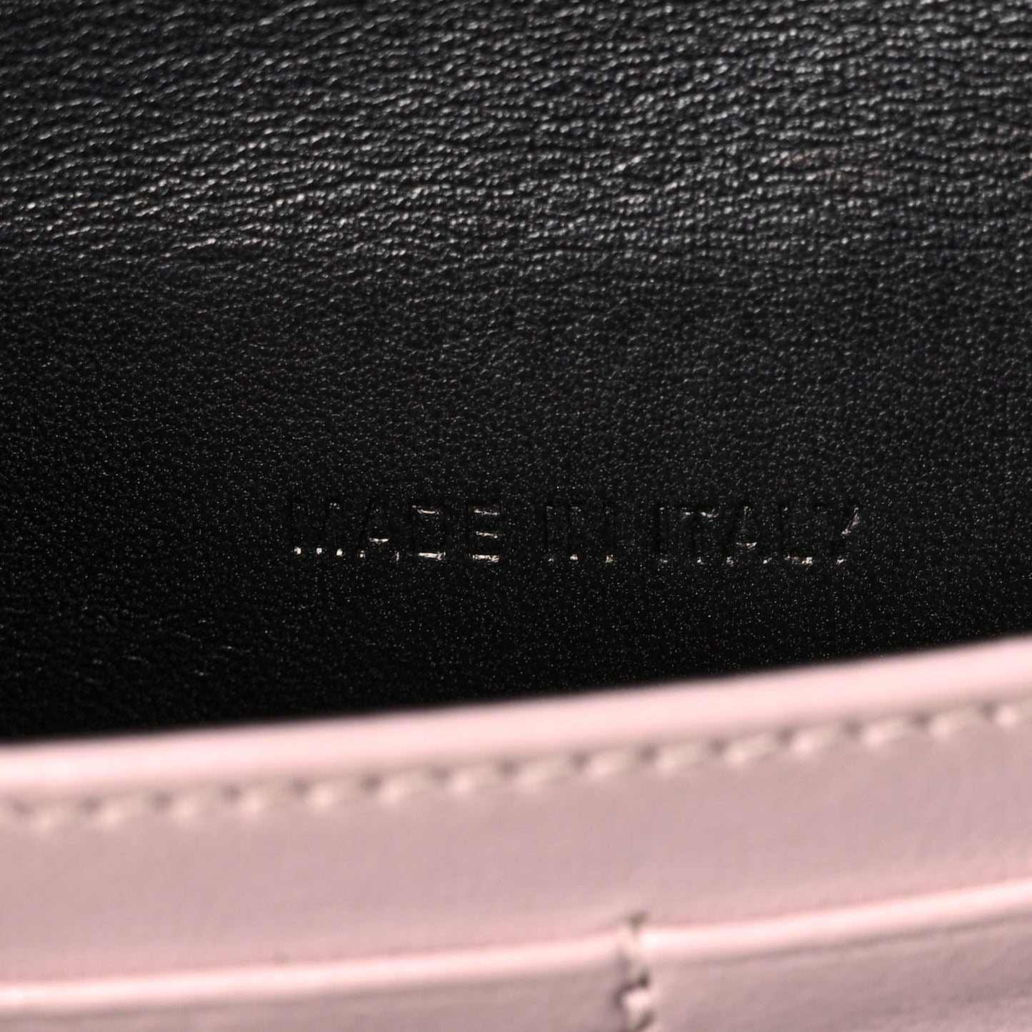 Lambskin Cannage Miss Dior Promenade Pouch Black