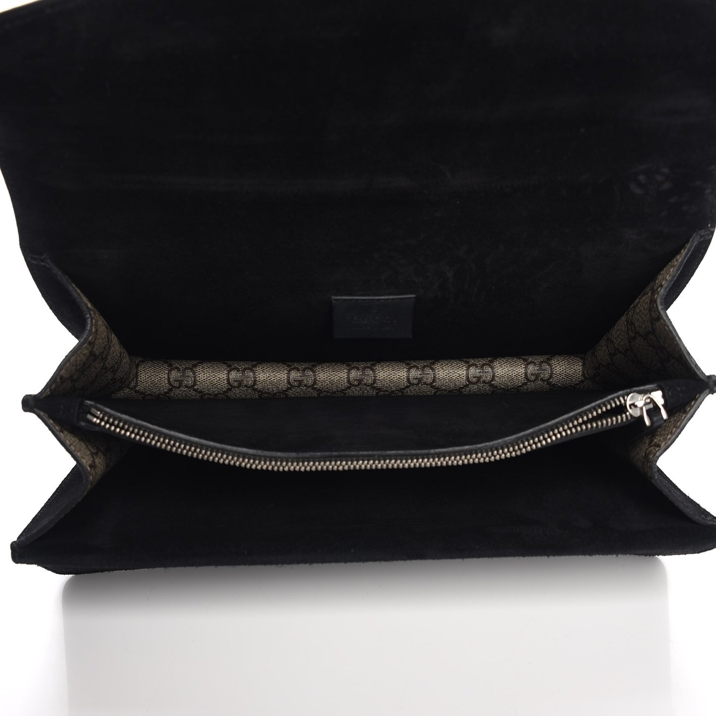 GG Supreme Monogram Small Dionysus Shoulder Bag Black
