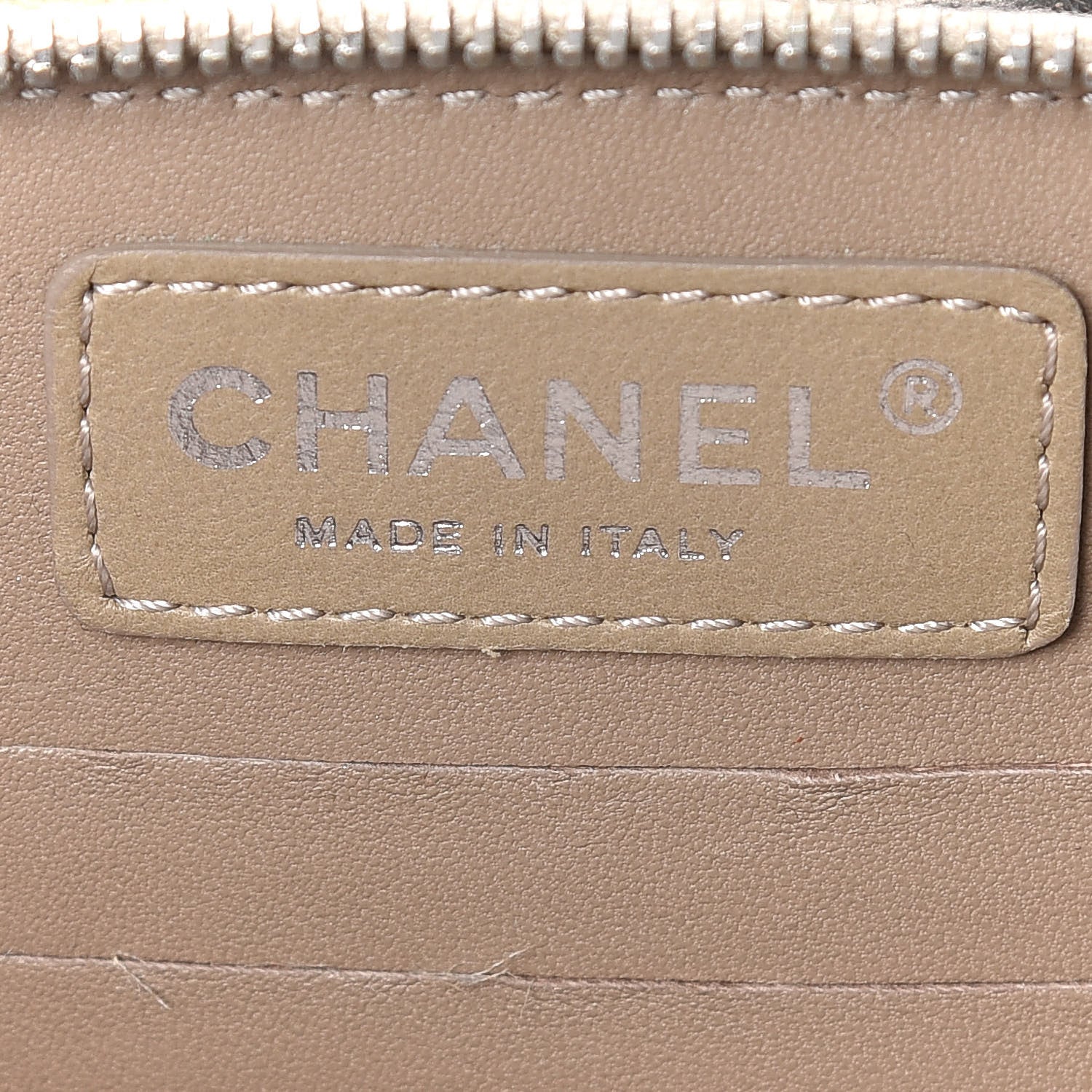 Chanel Crackled Aged Calfskin Mini Crossbody Flap Gold 9 of 10