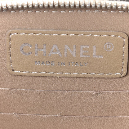 Chanel Crackled Aged Calfskin Mini Crossbody Flap Gold 9 of 10