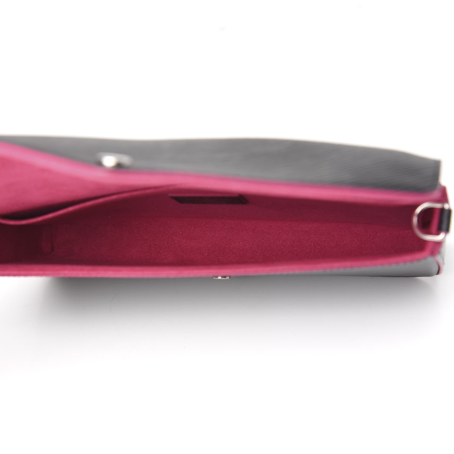 Louis Vuitton Epi Pochette Felicie Black Hot Pink 5 of 10