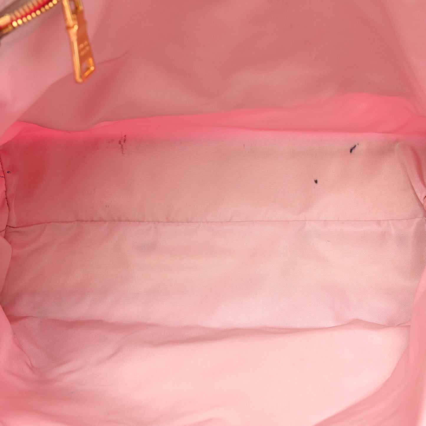 Tessuto Nylon Saffiano Shopping Tote Ibisco