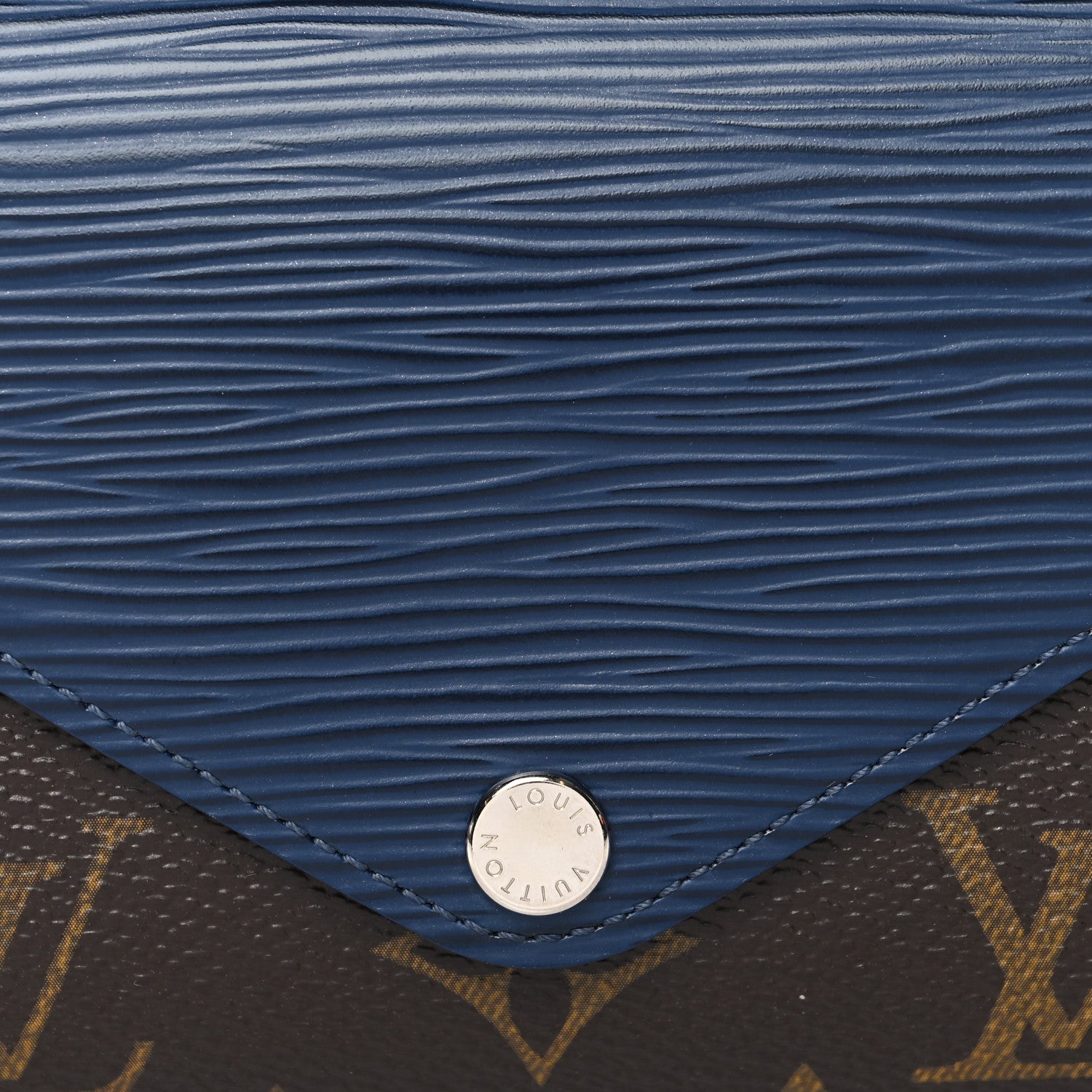 Louis Vuitton Epi Monogram Marie-Lou Compact Wallet Indigo 8 of 8