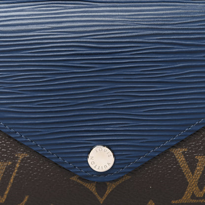 Louis Vuitton Epi Monogram Marie-Lou Compact Wallet Indigo 8 of 8