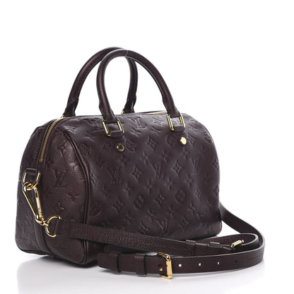 Louis Vuitton Empreinte Speedy Bandouliere 25 Grenat 3 of 15