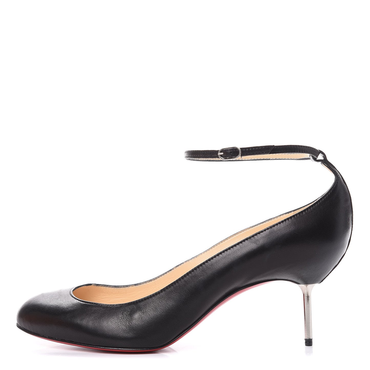 Nappa Ika 70 Pumps 40 Black Silver