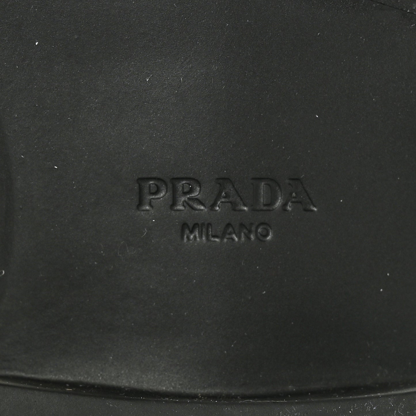 Spazzolato Metal Triangle Logo 50mm Loafers 40.5 Black