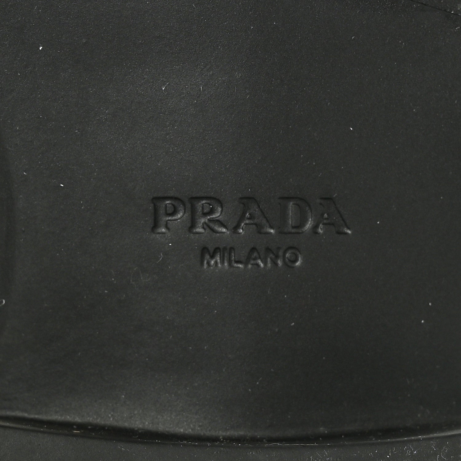 Prada Spazzolato Metal Triangle Logo 50mm Loafers 40.5 Black 9 of 9