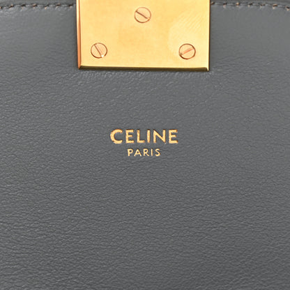 Celine Shiny Calfskin Medium C Bag Grey 6 of 12