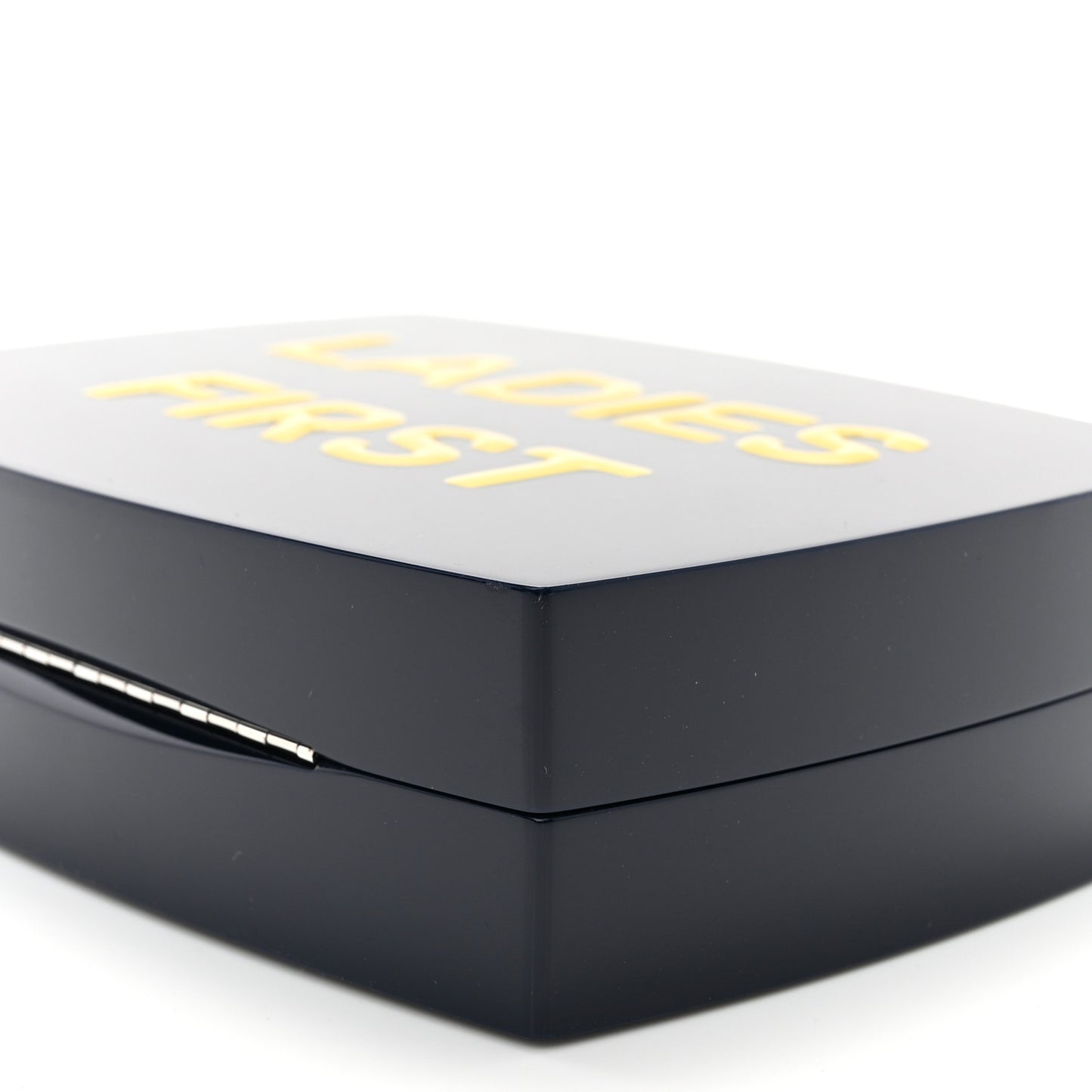 Plexiglass Evening In The Street 5x5=CC Small Clutch Dark Blue