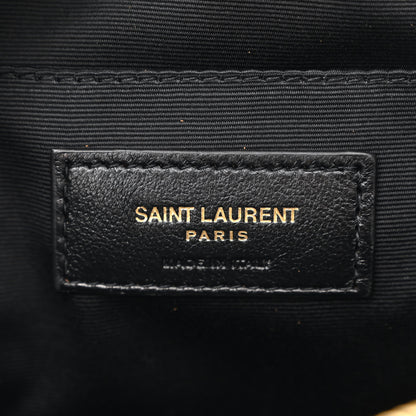 Saint Laurent Calfskin Matelasse Monogram Lou Camera Bag Cinnamon 6 of 10