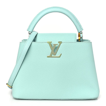 Louis Vuitton Taurillon Capucines BB Iridescent Topaz 1 of 8