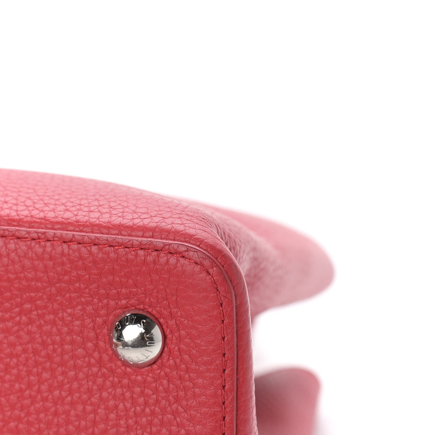 Louis Vuitton Taurillon Capucines MM Rubis 11 of 13