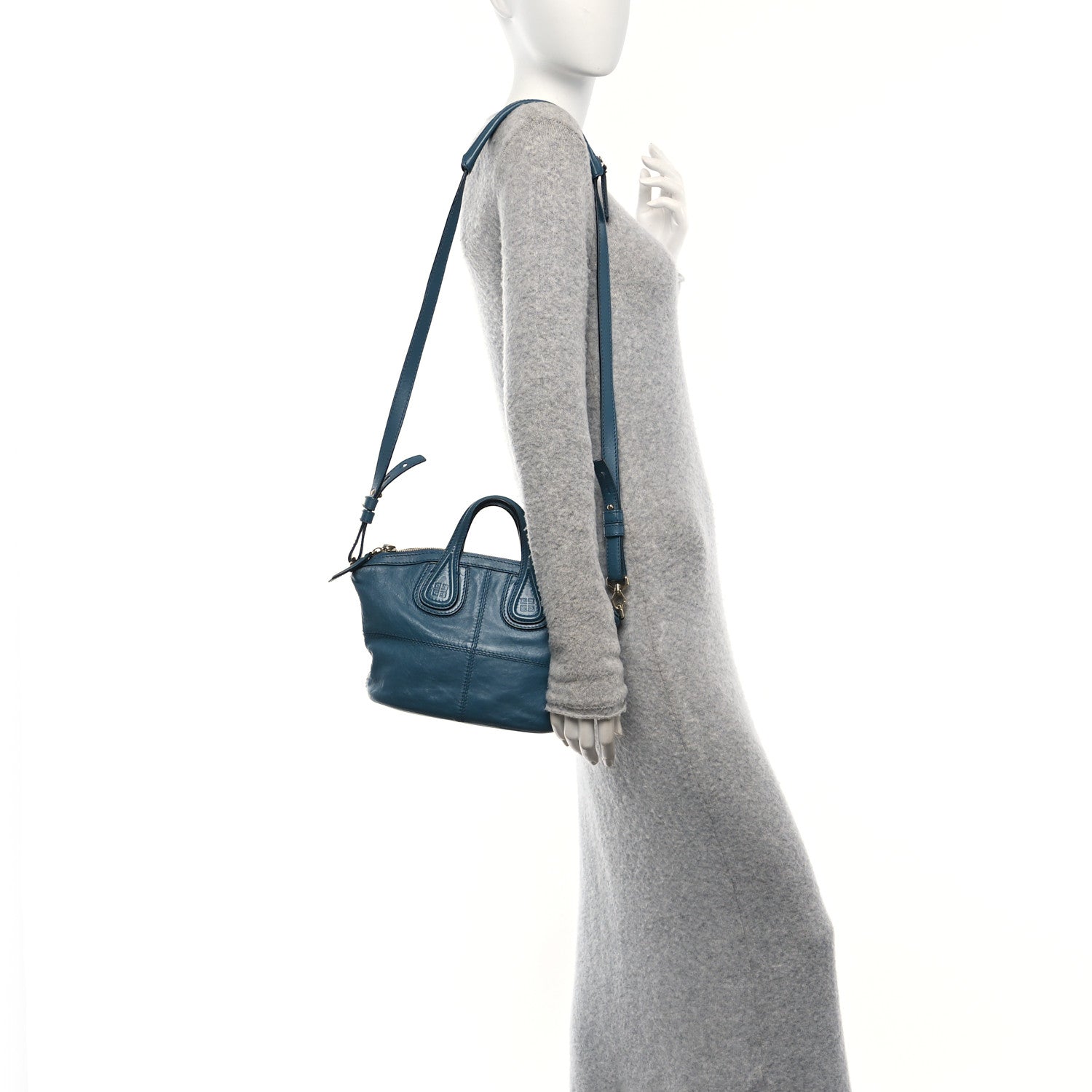 Givenchy Lambskin Small Nightingale Blue 2 of 10