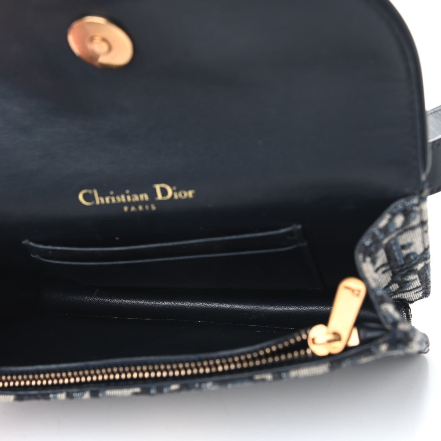 Oblique Saddle Belt Bag Blue