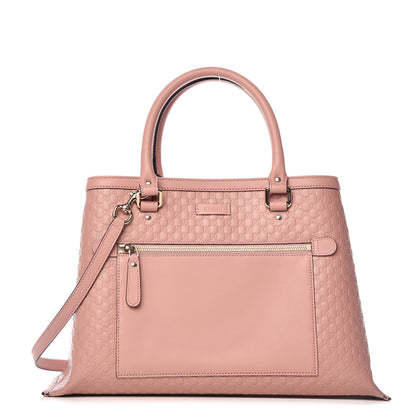 Gucci Soft Microguccissima Medium Tote Soft Pink 1 of 10