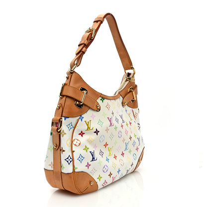 Louis Vuitton LOUIS VUITTON Monogram Multicolor Greta White 2 of 17
