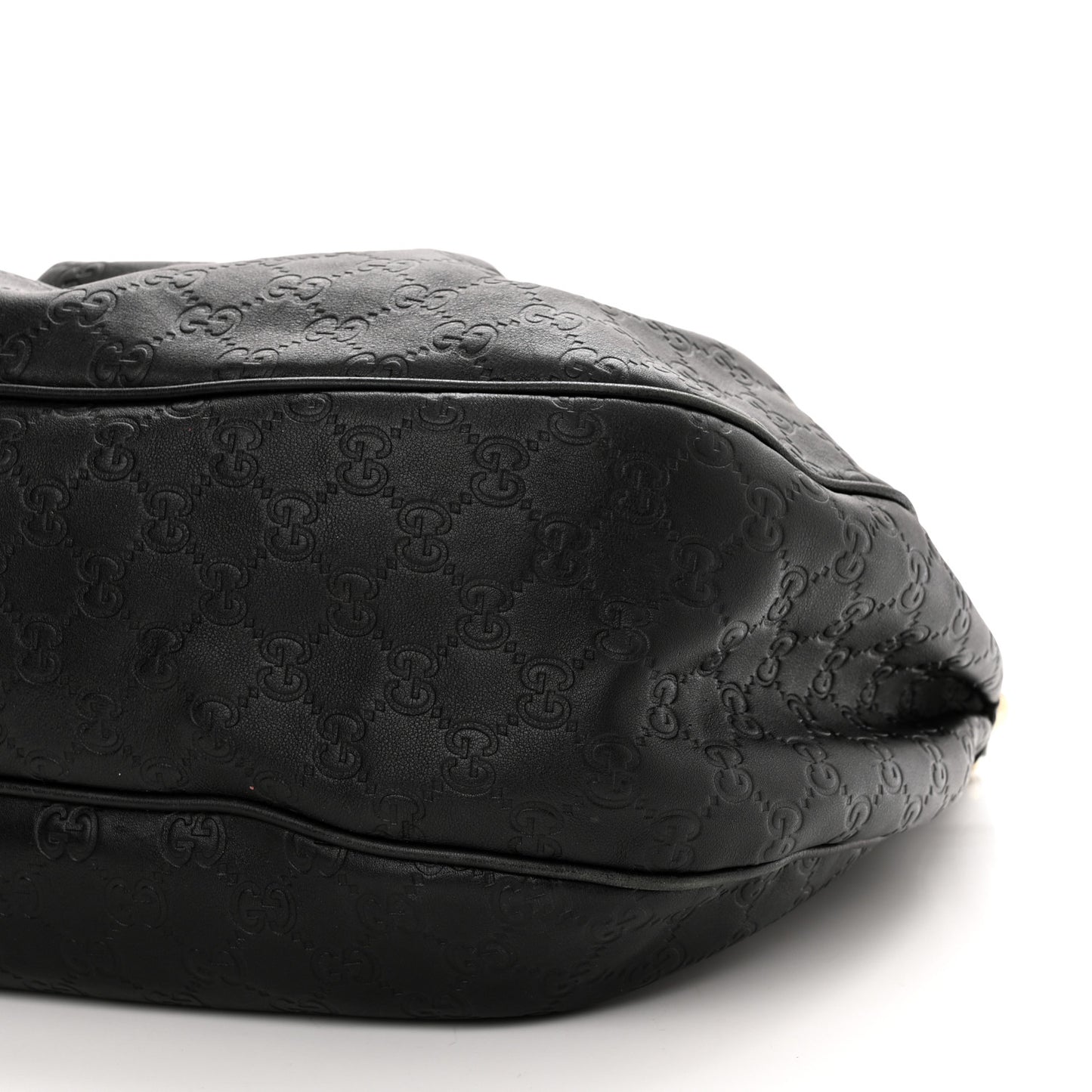 Guccissima Medium Sukey Hobo Black
