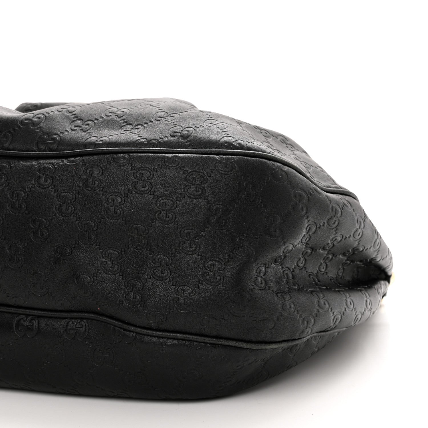 Gucci Guccissima Medium Sukey Hobo Black 9 of 13