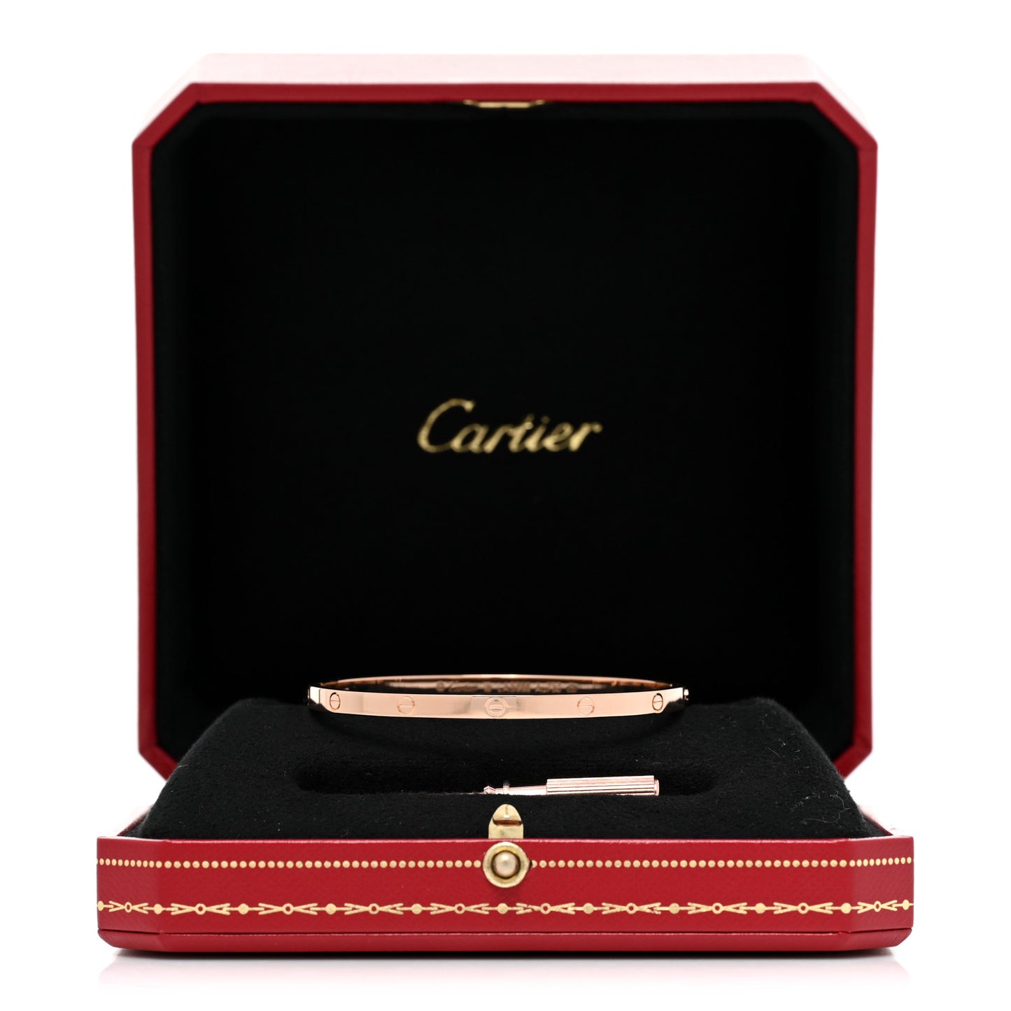 18K Pink Gold Small LOVE Bracelet 16