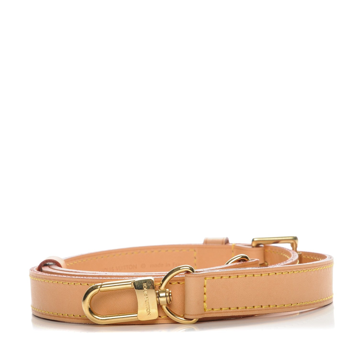 Louis Vuitton Vachetta 20mm Adjustable Shoulder Strap 1 of 4
