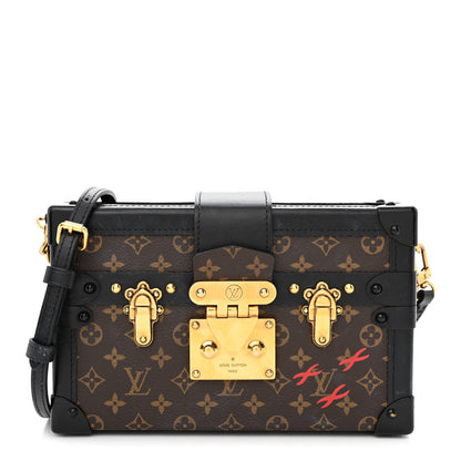 Louis Vuitton Monogram Petite Malle Black 1 of 11