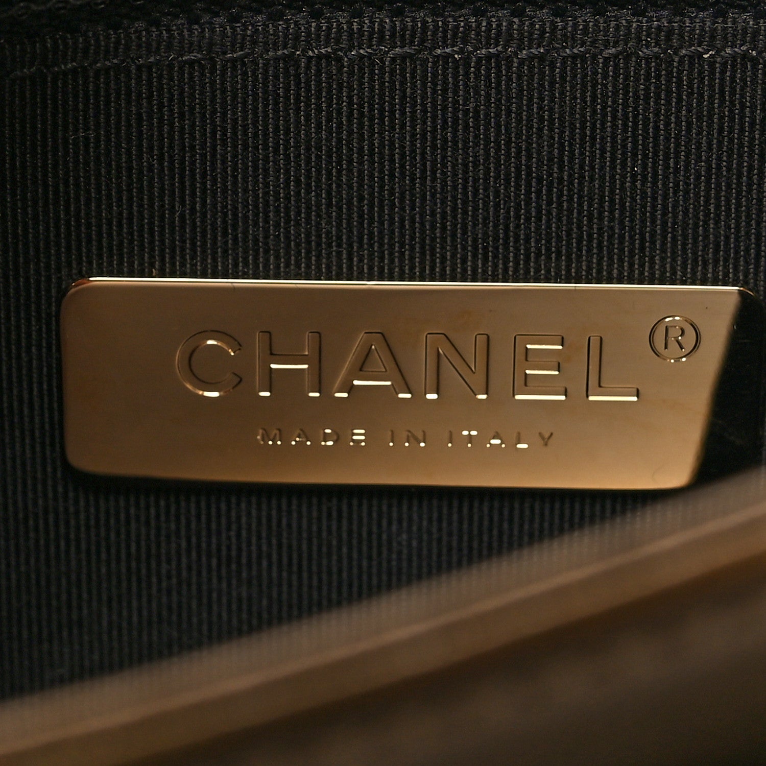 Chanel Metallic Calfskin Caviar Quilted Mini Chain Handle Flap Gold 6 of 11