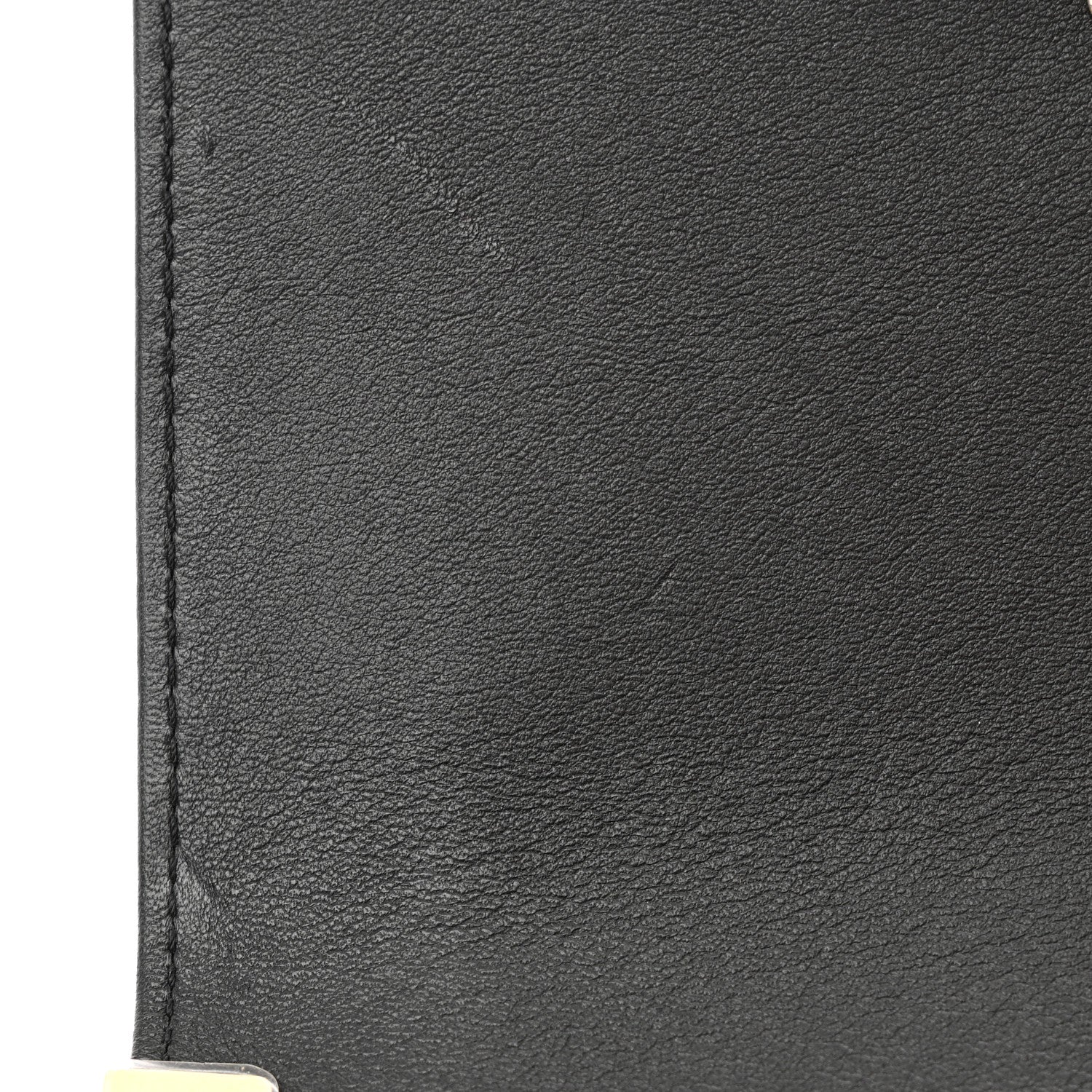 Chanel Calfskin Small Boy Logo Top Handle Flap Black 11 of 11