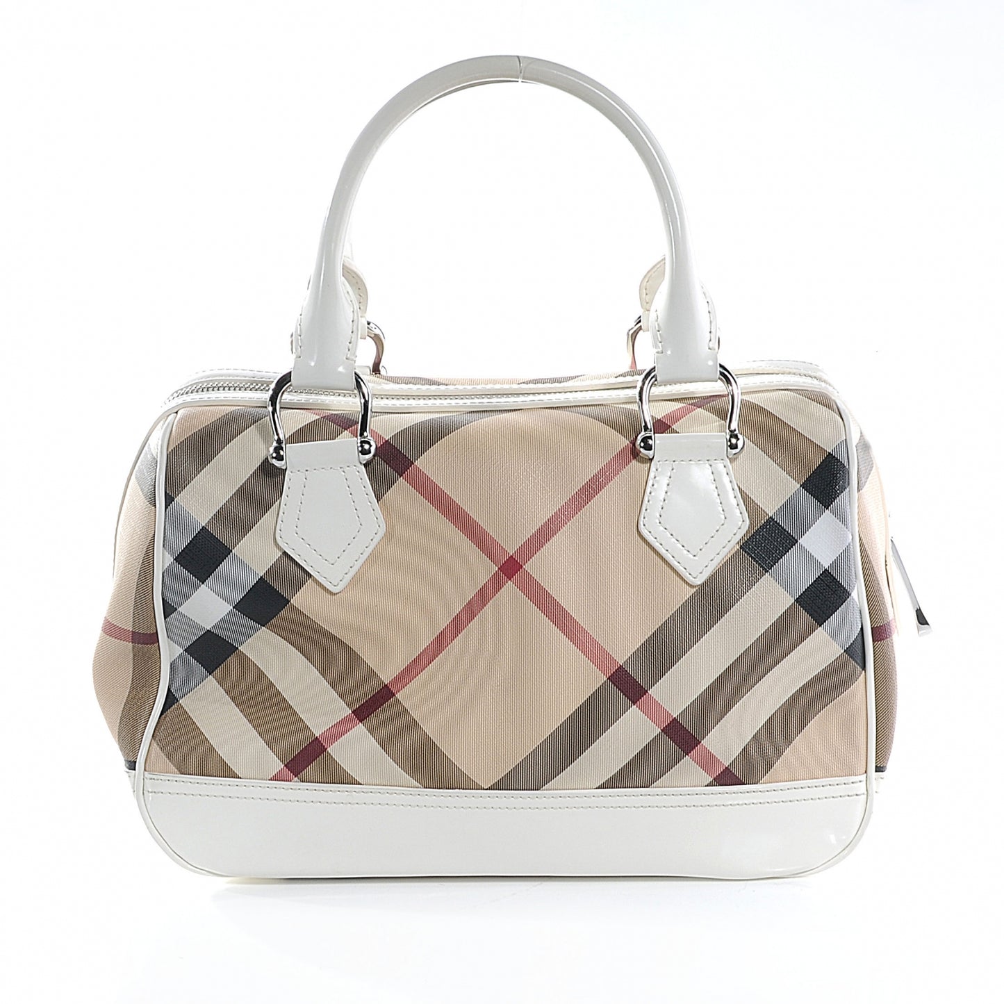 Nova Check Tote White