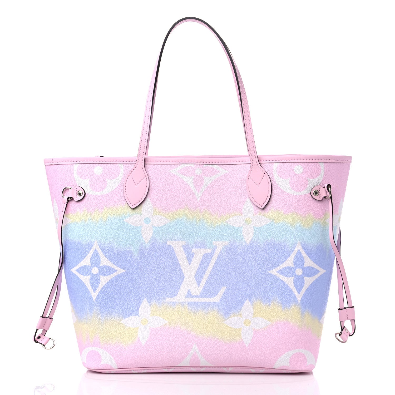 Louis Vuitton Monogram Escale Neverfull MM Pastel 3 of 11