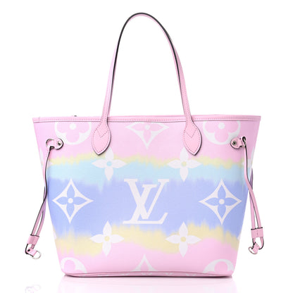 Louis Vuitton Monogram Escale Neverfull MM Pastel 3 of 11