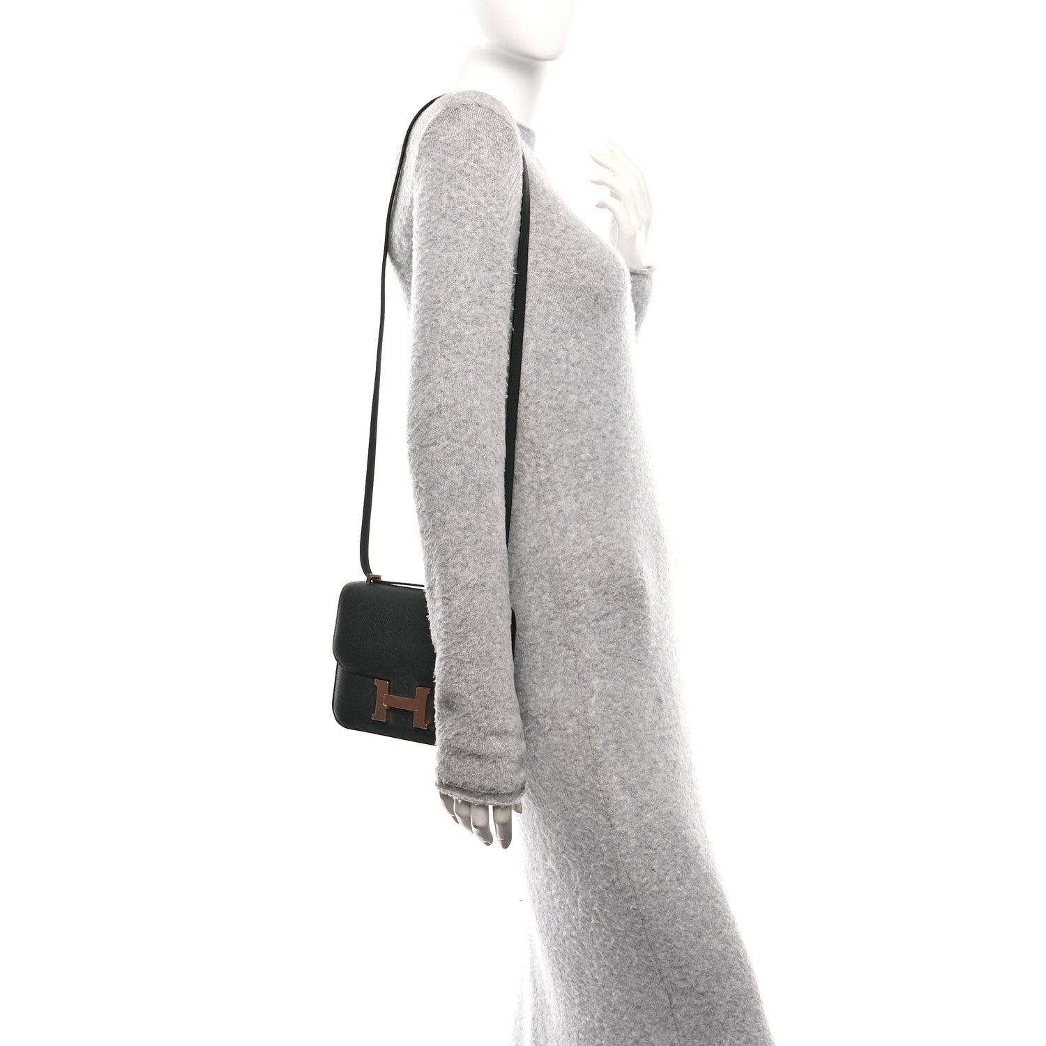 Hermes Epsom Constance 18 Black 2 of 12
