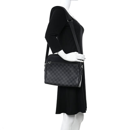 Louis Vuitton Damier Graphite Dayton Reporter PM 2 of 10