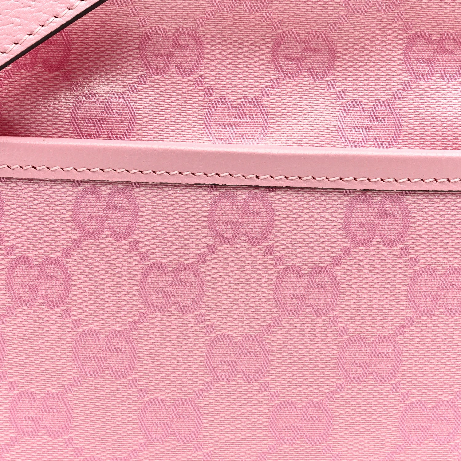 Gucci GG Crystal Monogram Mini Shoulder Bag Sugar Pink 7 of 9