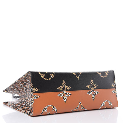 Louis Vuitton Monogram Giant Jungle Onthego GM Black 4 of 10