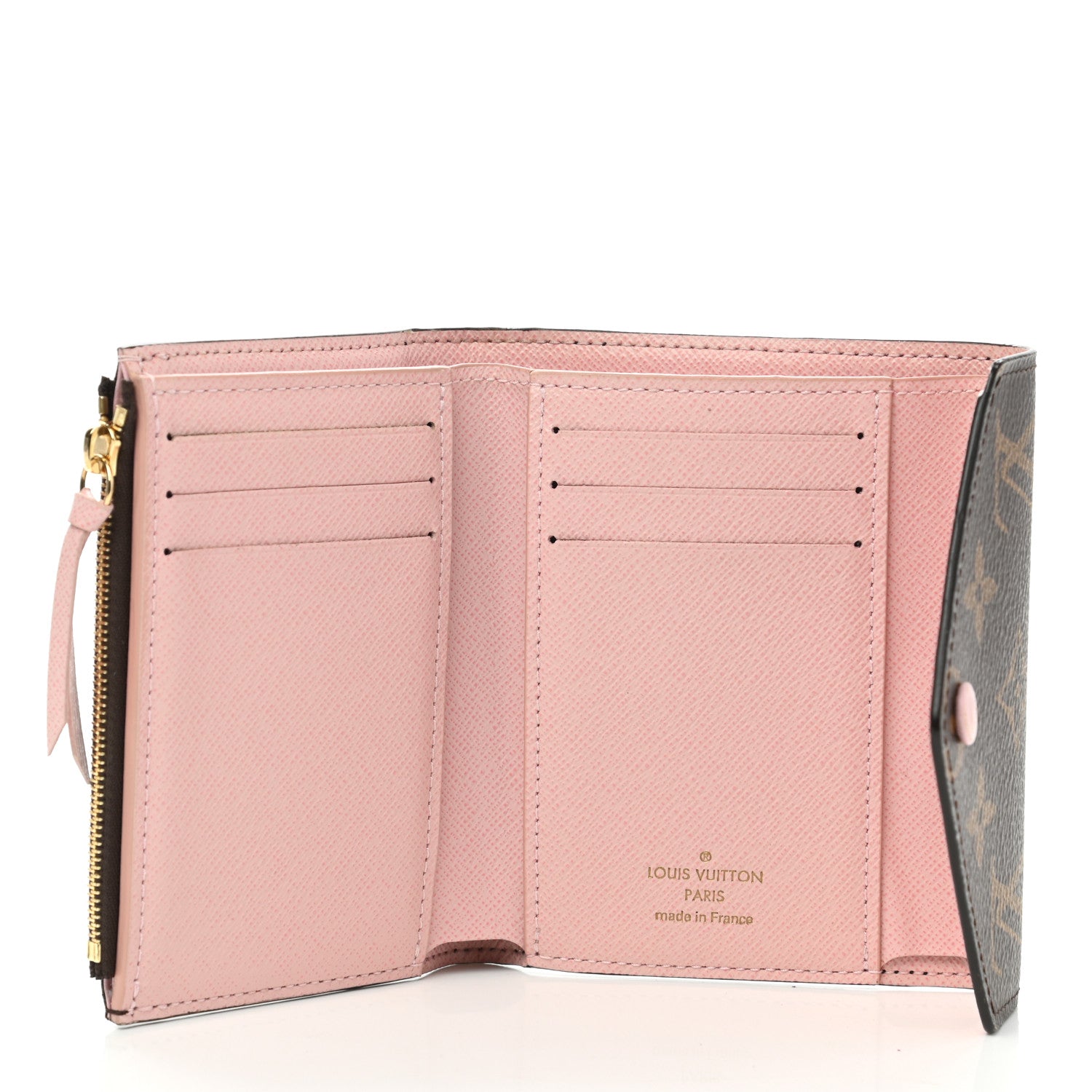 Louis Vuitton Monogram Victorine Wallet Rose Ballerine 5 of 8