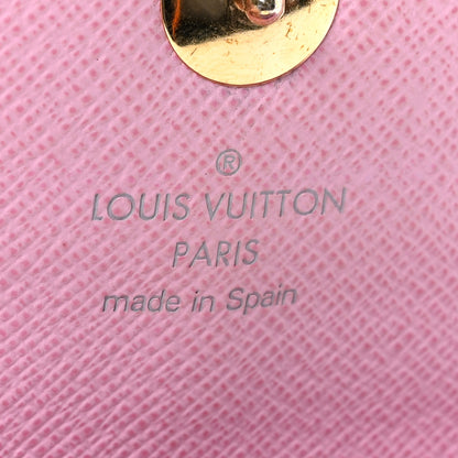 Louis Vuitton Monogram Multicolor Sarah Wallet White Litchi 6 of 7