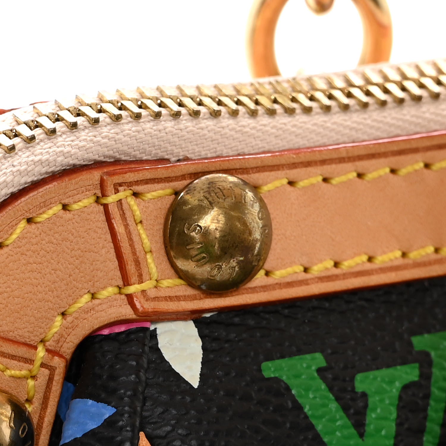 Louis Vuitton Monogram Multicolor Gracie MM Black 10 of 12