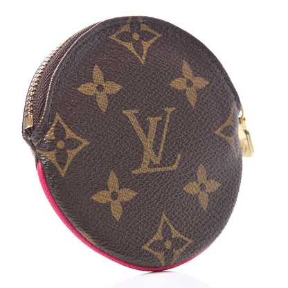 Louis Vuitton Monogram 2018 Christmas Animation Round Coin Purse 3 of 7